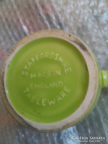 Staffordshire Zöld csésze 2 dl