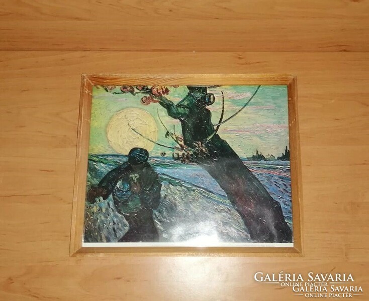 Vincent Van Gogh nyomat képkeretben 25,5 * 30,5 cm (n)