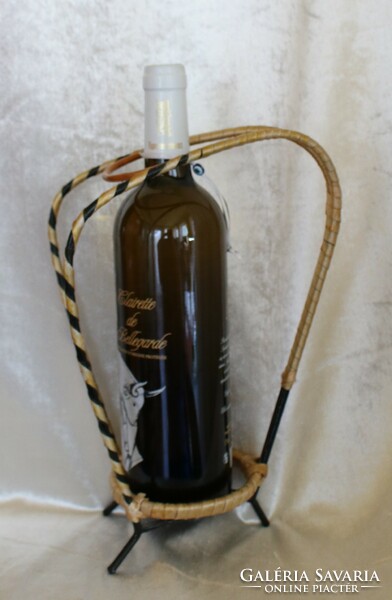 Retro wine, brandy, soda pourer, holder.