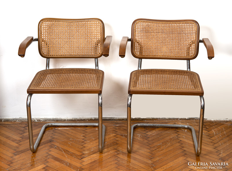 Bauhaus stílusú "Cesca" szék - 2 darab