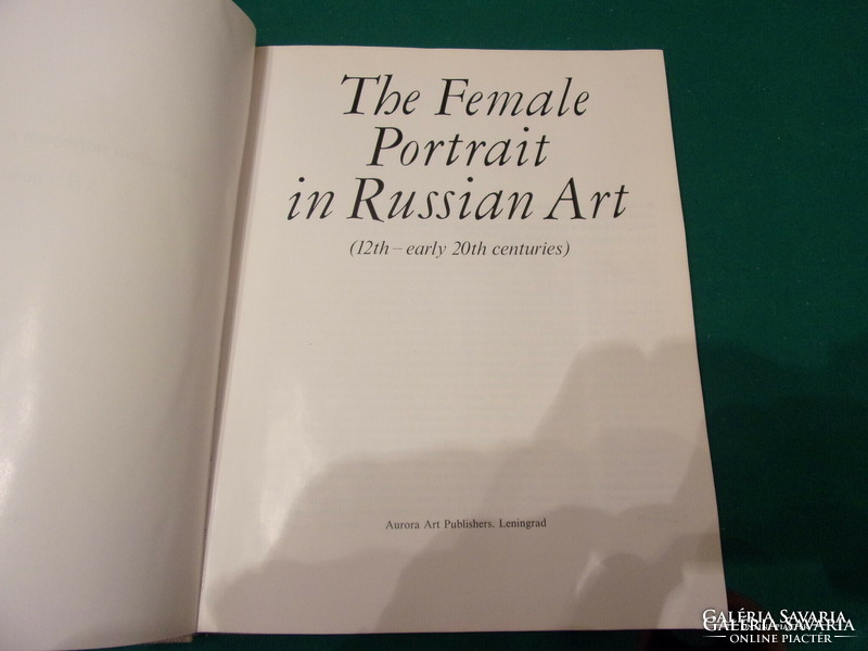 THE FEMALE PORTRAIT in RUSSIAN ART