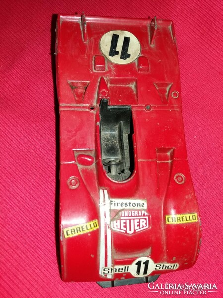 Vintage Polistil olasz modell / játék fém kisautó FERRARI 312 PB MARIO ANDRETTI képek szerint