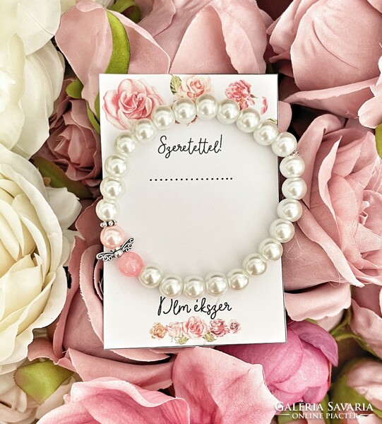 Angelic tekla pearl bracelet - for anyone you love