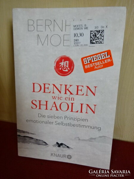Német nyelvű könyv. Denken wie ein Shaolin. Spiegel Bestseller-Autor. Jókai.