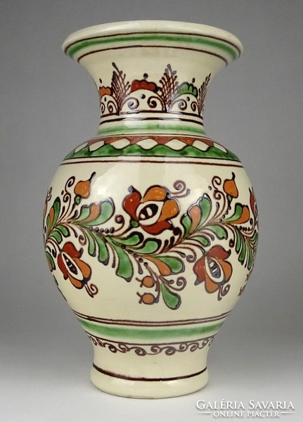 1O753 old flawless ceramic Corundian vase 24 cm