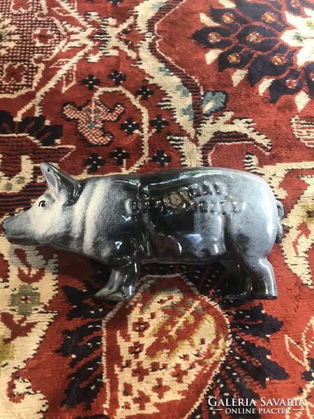 Metal, enameled pig bushing