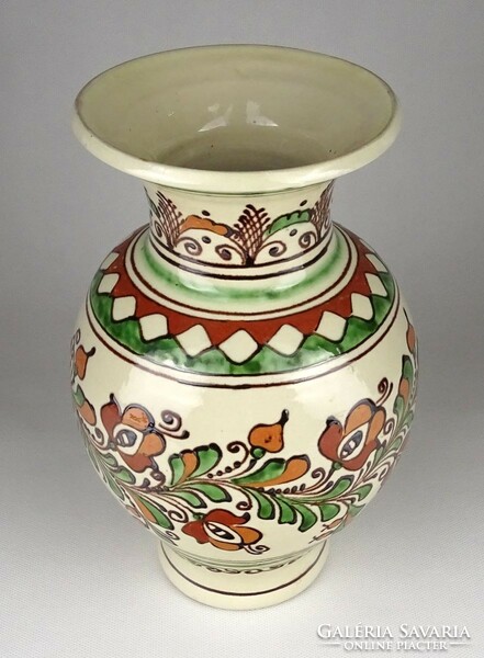 1O753 old flawless ceramic Corundian vase 24 cm