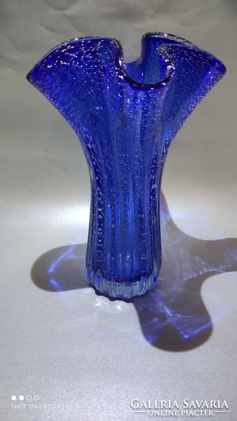 Pilvi ojamaa tarbeklaasi suur bubble thick-walled glass vase with frilled mouth