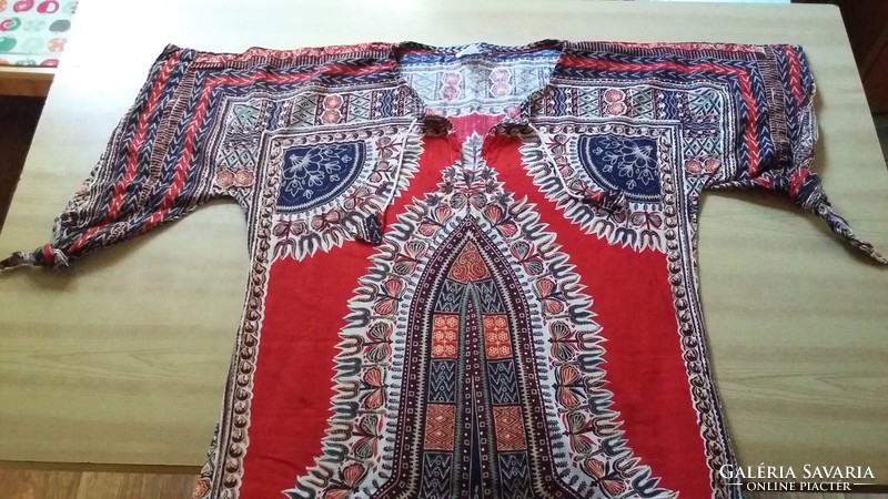 Pakistani long linen dress