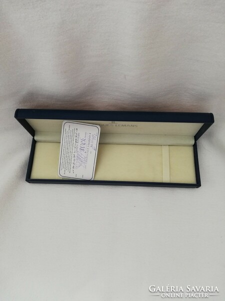 Jacques lemans watch case with warranty card