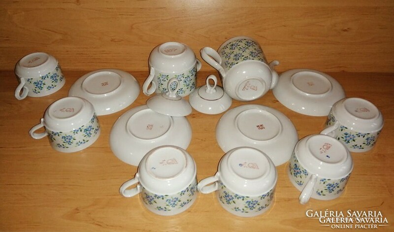Russian porcelain tea set (z-5)