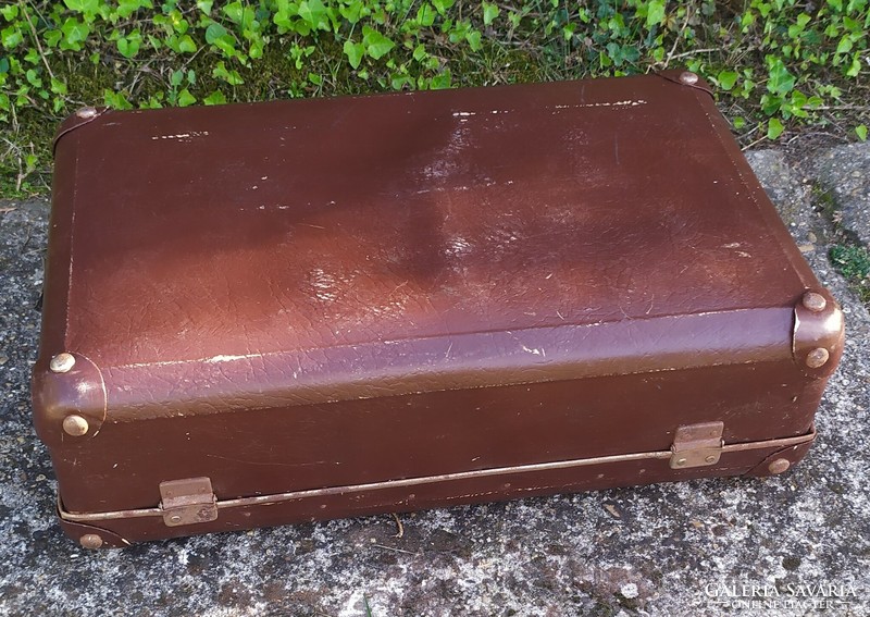 Original vulcan fiber suitcase for sale!