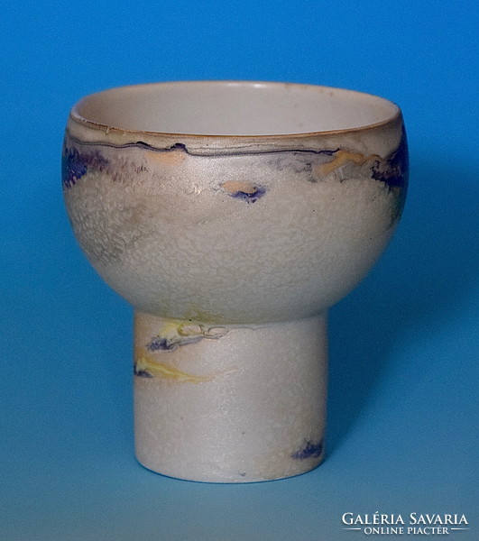 Swt Japanese majolica vase