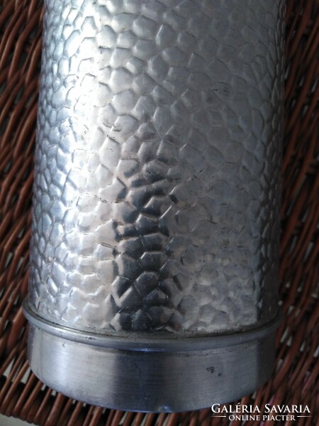 Aluminum thermos, from the 50s and 60s