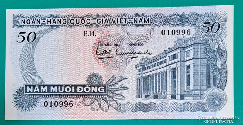 Dél-Vietnám 50 Dong  UNC (39)