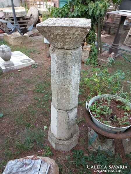 Antique stone pillar