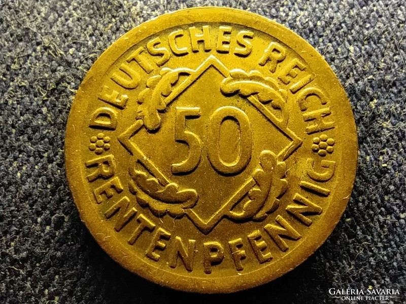 Németország Weimari Köztársaság (1919-1933) 50 Rentenpfennig 1924 D  (id80391)