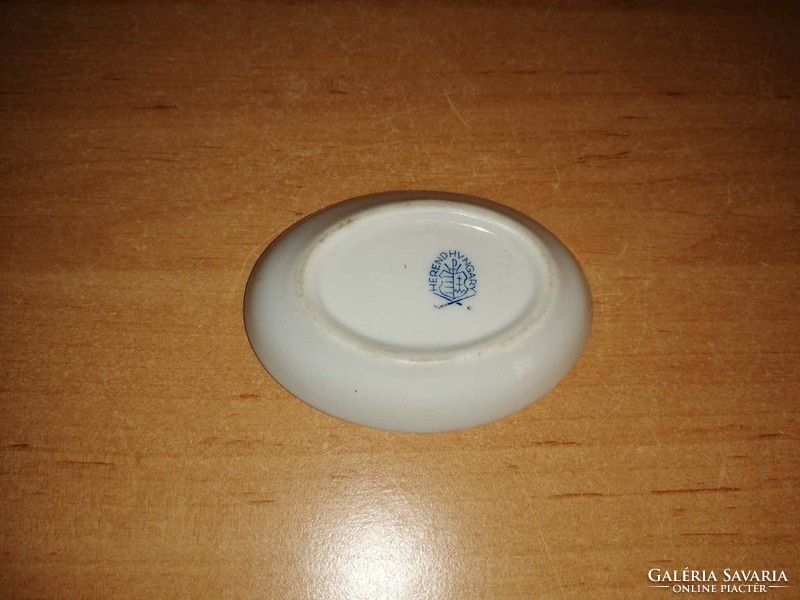 Herendi porcelán bécsi rózsás gyűrű tartó tálka - 6*8 cm