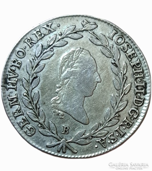 II József 1786 B 20 Krajcár, Habsburg-Ház