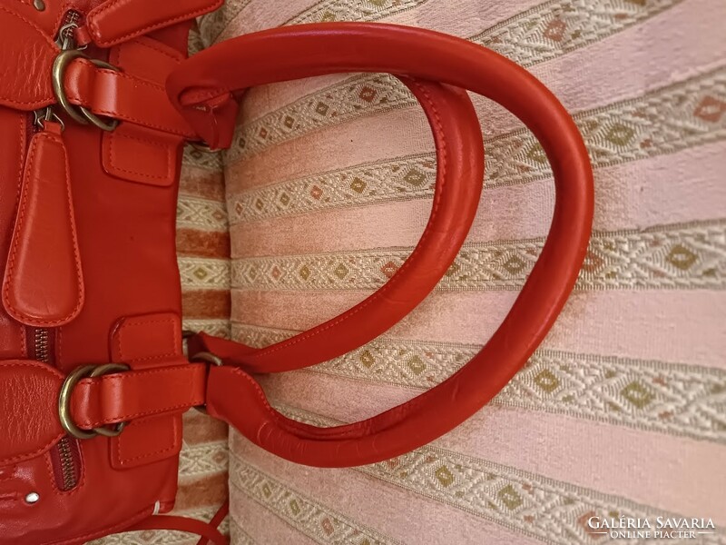 Chloé wonderful red beautiful shoulder ~ handbag leather bag