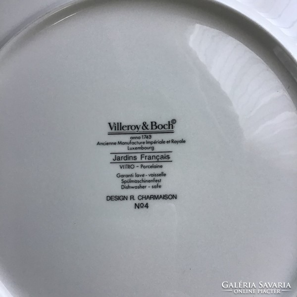Villeroy & Boch porcelán süteményes tányér