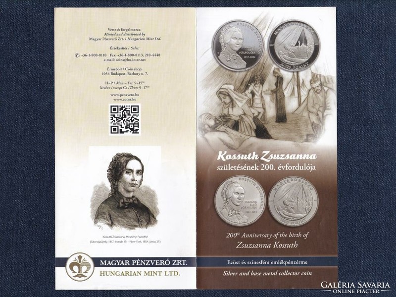 2017 brochure for the 200th anniversary of the birth of Zsuzsanna Kossuth (id77901)