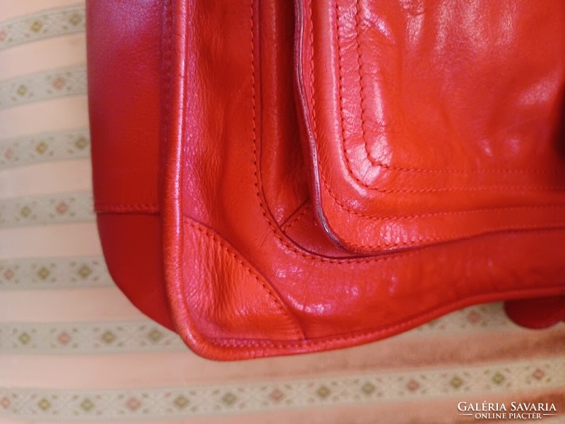 Chloé wonderful red beautiful shoulder ~ handbag leather bag