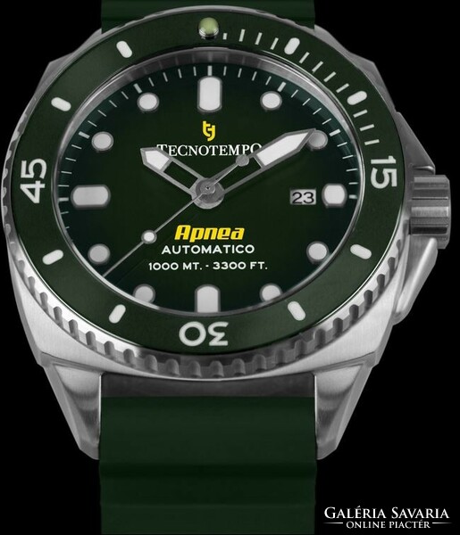 Tecnotempo Professional Diver Apnea-1000 M WR-038/100 automata karóra