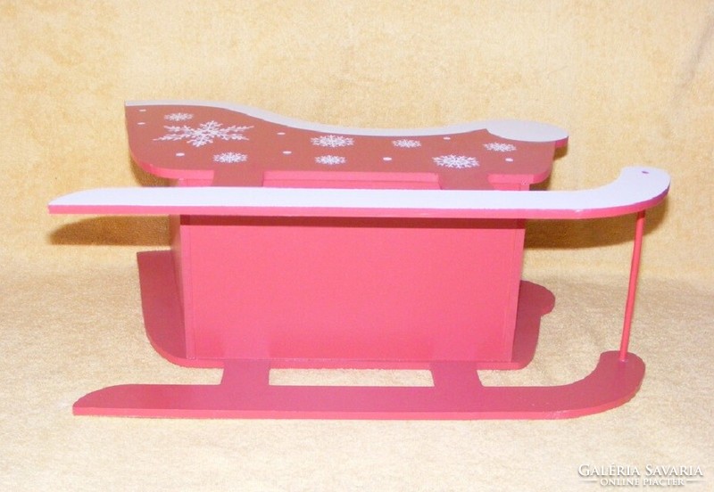 Sled for toy doll, decoration