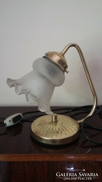 Old working bedside - table lamp