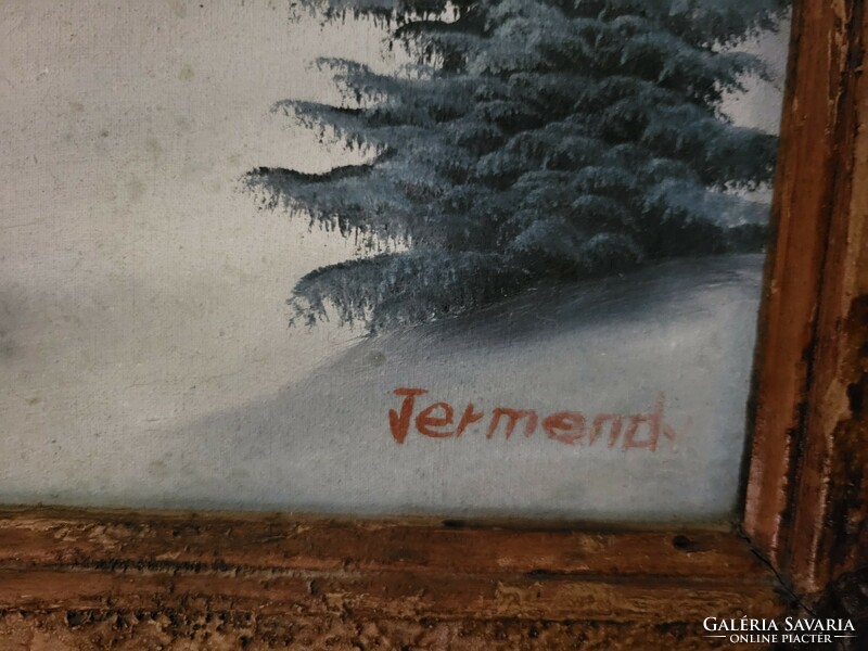 Jermendi - winter landscape