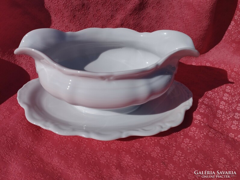 Beautiful antique porcelain sauce bowl