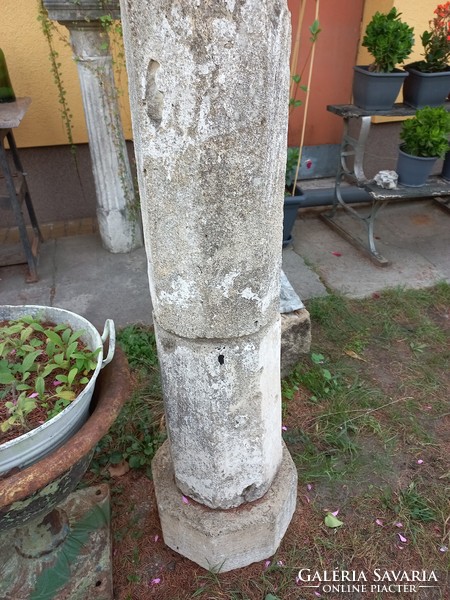 Antique stone pillar