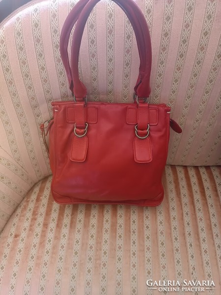 Chloé wonderful red beautiful shoulder ~ handbag leather bag