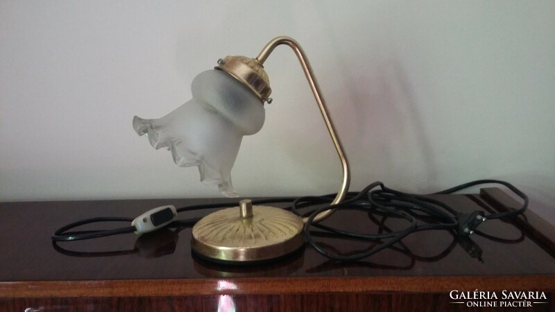 Old working bedside - table lamp