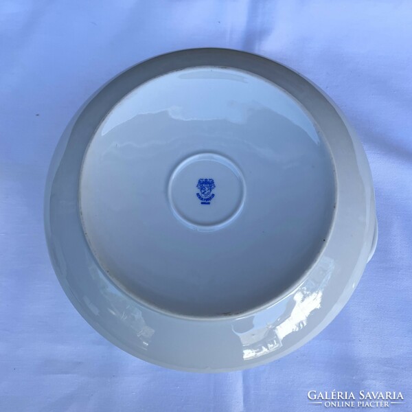 Alföldi bella canteen pattern red - blue floral porcelain soup bowl