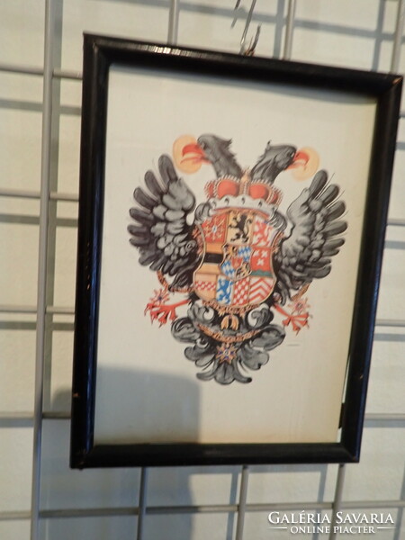 Coat of arms in frame