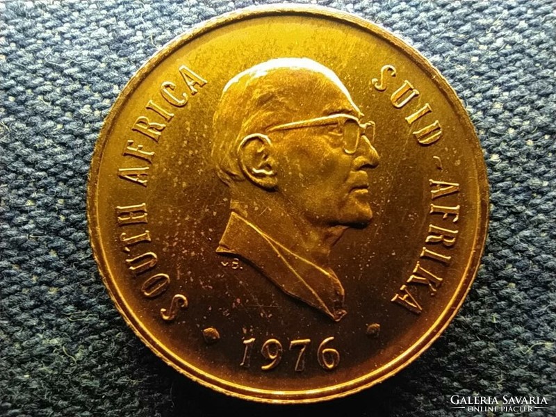 The end of the presidency of Jacobus Johannes Fouché of the Republic of South Africa 2 cents 1976 pp (id64890)