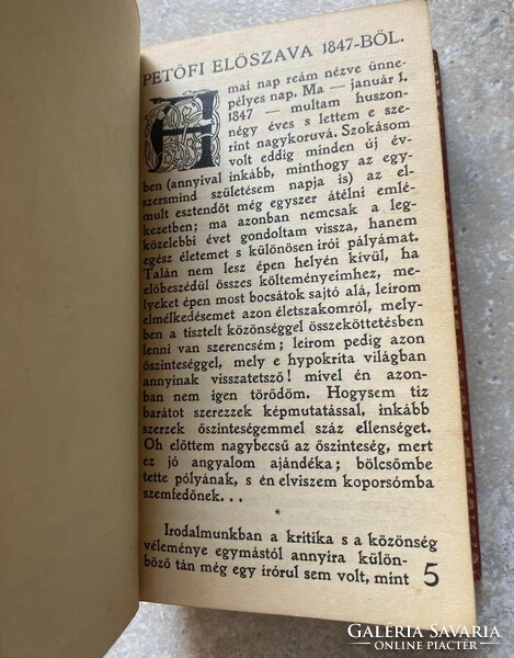 Action! Rare Petőfi almanac 1909