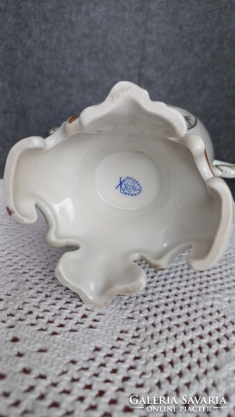 Csodaszép retro Herendi porcelán váza, hibátlan, jelzett, eredeti, magassága: 26 cm.