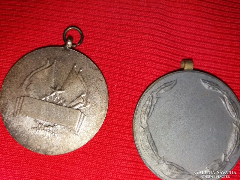 Old sports medal package 10 pieces 8 events, 2 blank as shown in the pictures