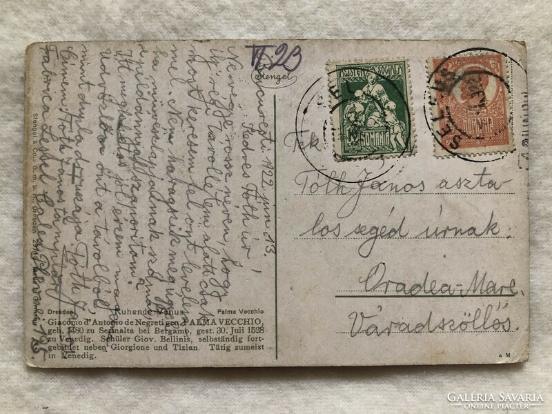Antique, old Stengel postcard -7.