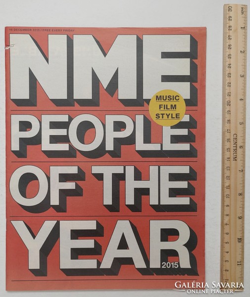 NME magazin 15/12/18 Ricky Gervais Taylor Swift Miley Cyrus Kendrick Lamar Adele Libertines ACDC