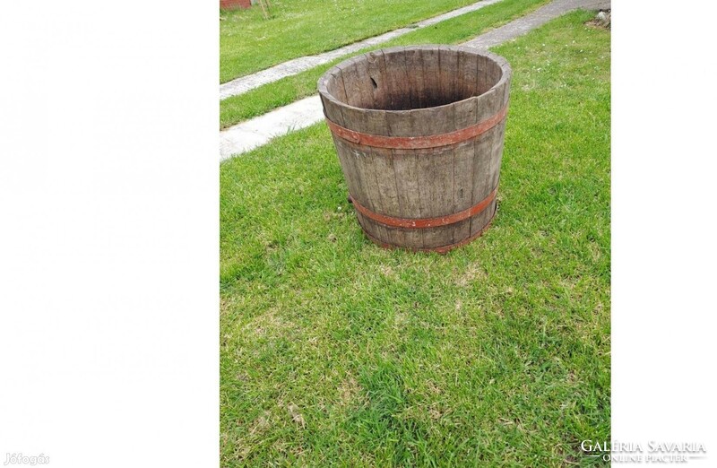 Old, retro wooden tub for sale