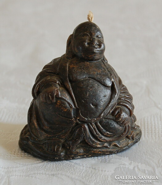 Unique wax candle buddha statue