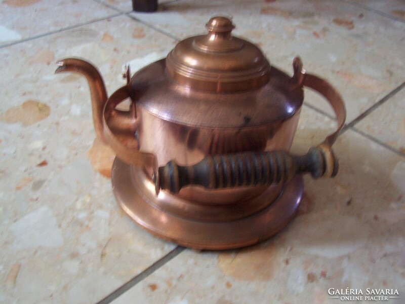Copper tea jug