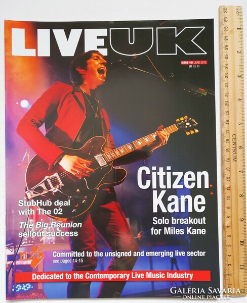 Live uk magazine 13/6 miles kane