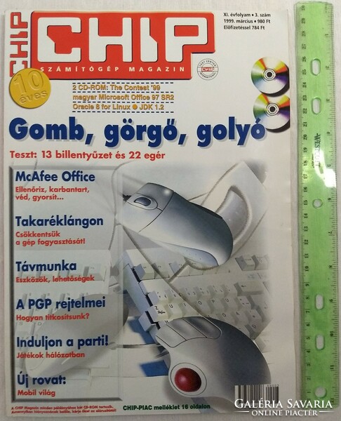 Chip számítástechnikai magazin - 1999/3