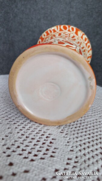 Ceramic vase marked Gorka gauze, height: 18.8 cm, opening diameter: 12 cm