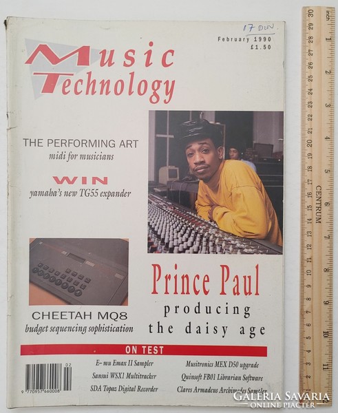 Music Technology magazin 90/2 Prince Paul WBTM Music 808 State